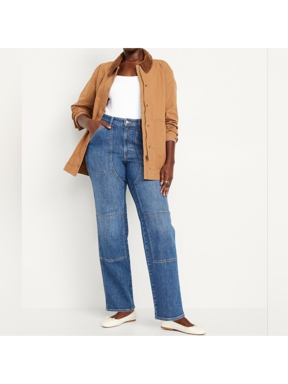 30 • Old Navy • High-Waisted OG Loose Utility Jeans 451